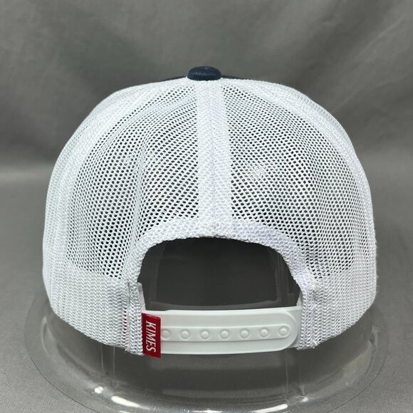 Kimes Ranch Rodeo Cowboy Snapback Hat Cap Blue Trucker Mesh Western Farmer Mens - Picture 3 of 15